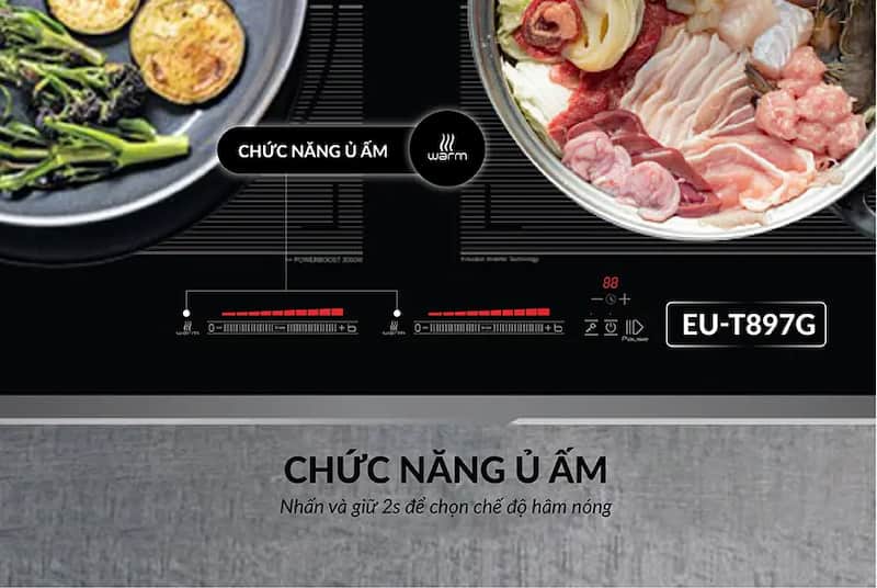 Bếp từ 2 lò EUROSUN EU-T897G