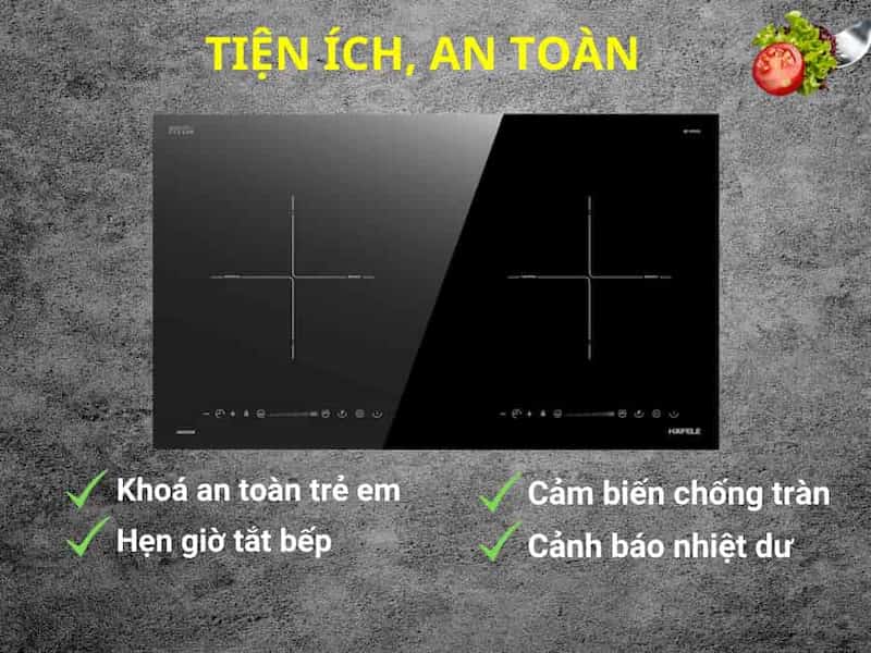 Bếp từ Hafele 2 vùng nấu HC-I3732A 536.61.736
