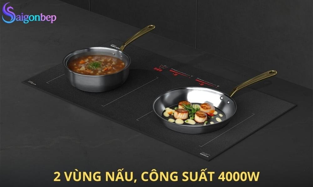 Bếp từ 2 vùng nấu Kocher X-NANO 8 Plus