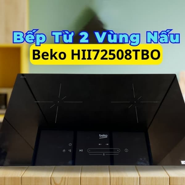 Bếp từ BEKO 2 vùng nấu HII72508TBO