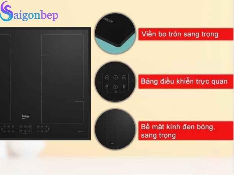 Bếp từ BEKO 4 vùng nấu HII64205F2MT