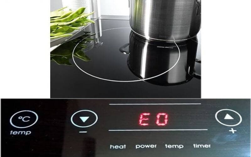 Bếp từ bị lỗi E0