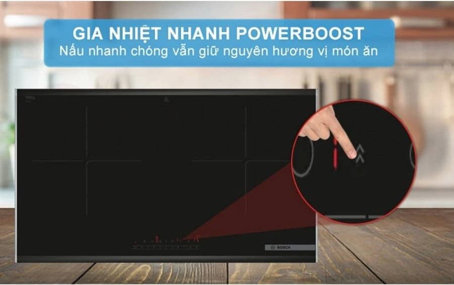Bếp từ Bosch 2 vùng nấu PPI82566VN Serie 8