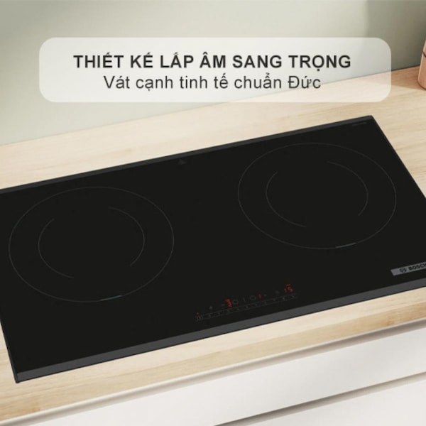 Bếp từ Bosch 2 vùng nấu PPI8256XVN Serie 8