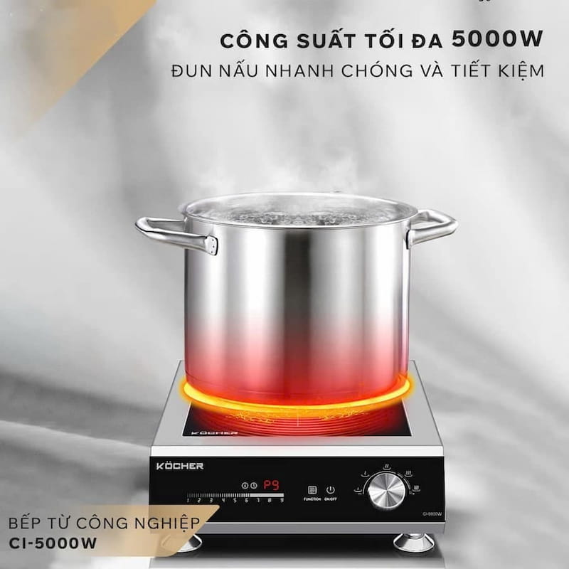 Bếp từ công nghiệp Kocher CI-5000W