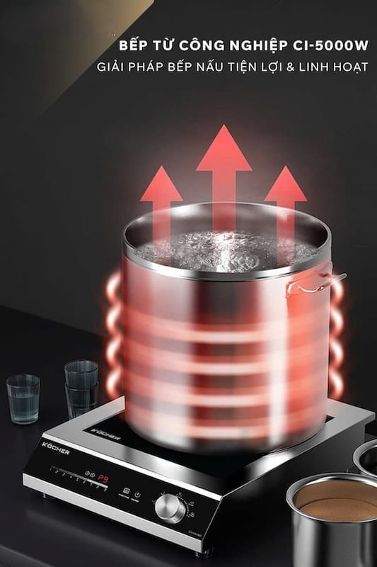 Bếp từ công nghiệp Kocher CI-5000W