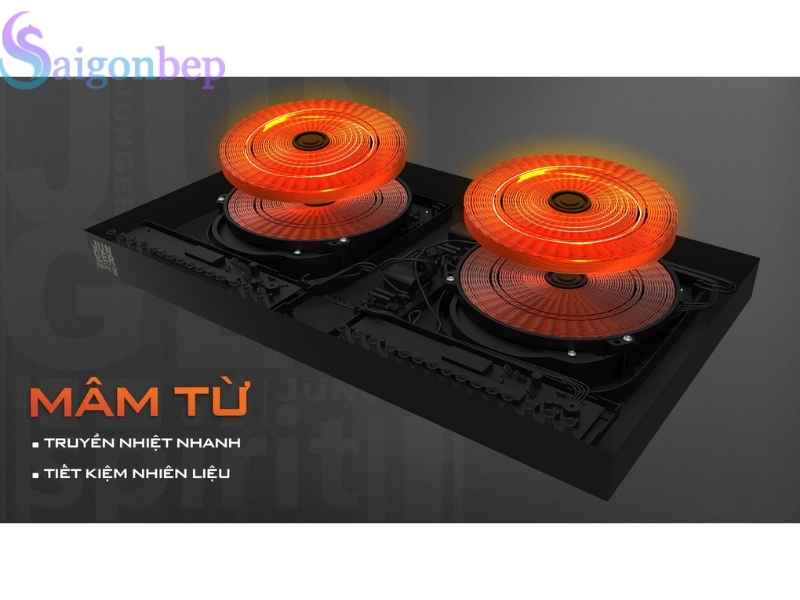 Mâm từ chất liệu đồng nguyên chất