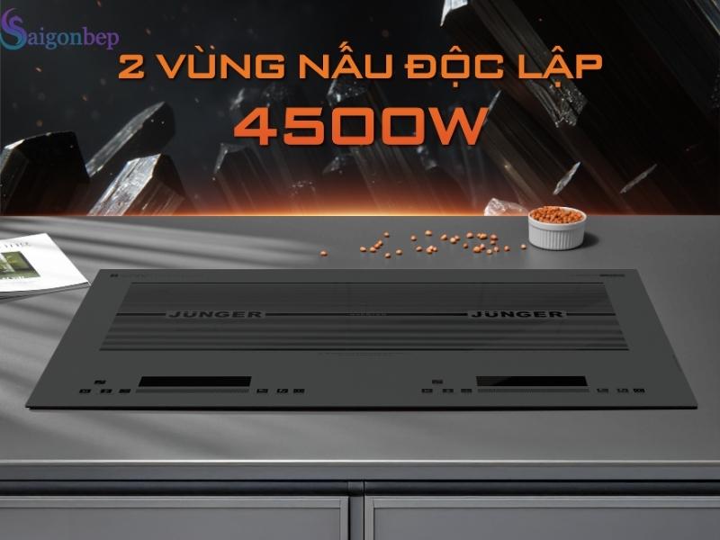 Công suất Booster lên đến 4500W