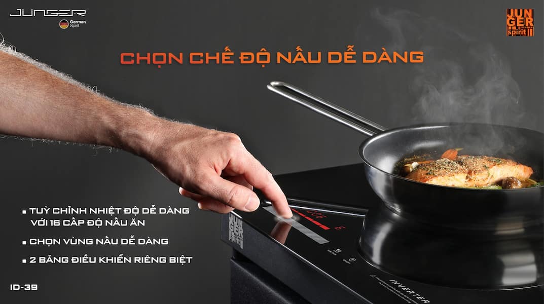 Bếp từ đôi Junger ID-39