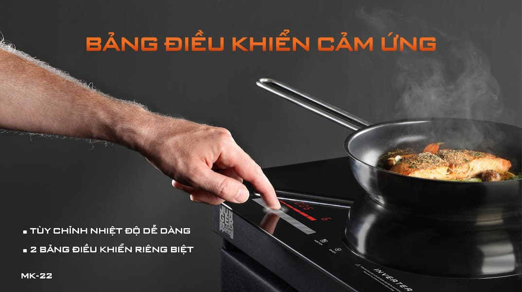 Bếp từ đôi Junger MK-22