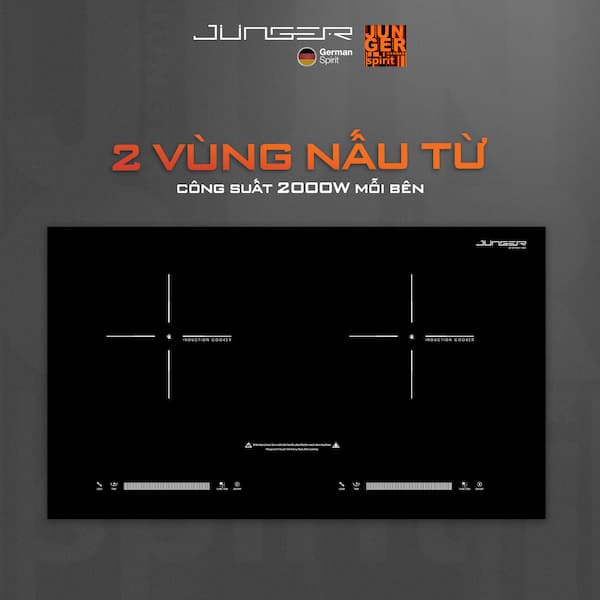 Bếp từ đôi Junger NKD22+