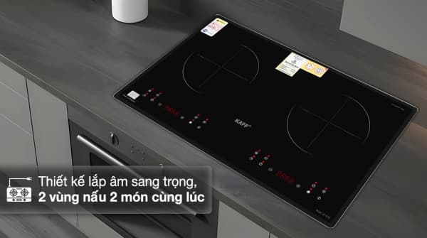 Bếp từ đôi Kaff KF-073II