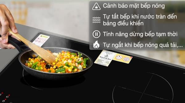 Bếp từ đôi Kaff KF-073II