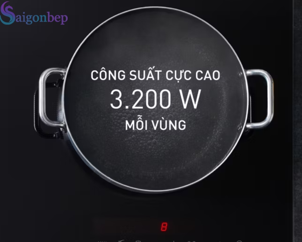 Công suất cực đại lên đến 3200W