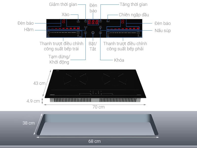 Bếp từ Teka IBC 7322 S