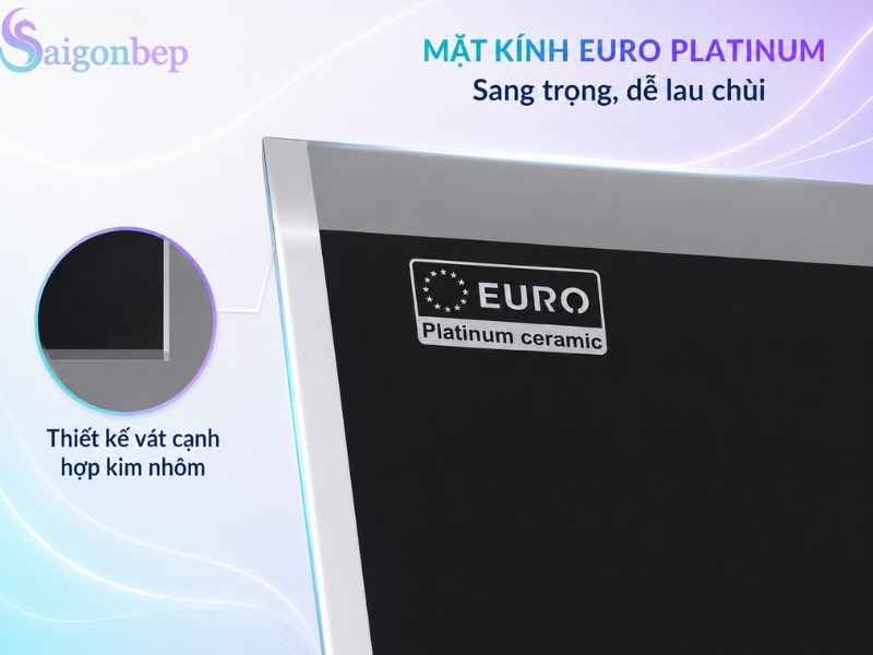 Mặt kính bền bỉ không kém phần sang trọng