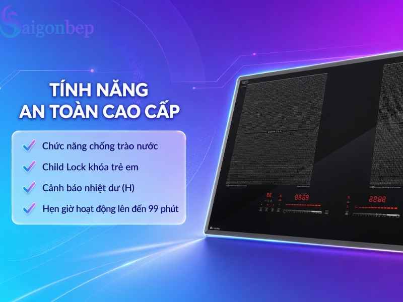 Bảo vệ an toàn tối đa cho người dùng 