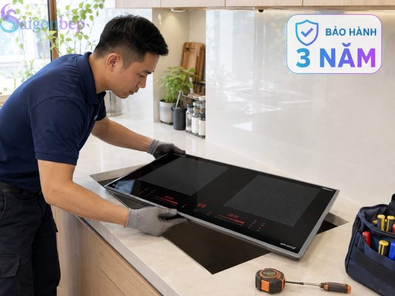 Sài Gòn Bếp lắp đặt và bảo hành tận nhà