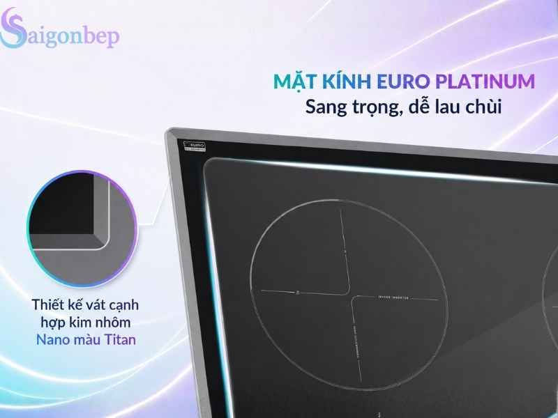 Mặt kính đen bền bỉ sang trọng tinh tế