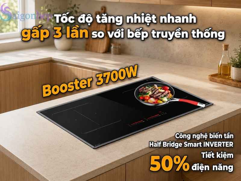 Công suất lớn nhưng vẫn tiết kiệm năng lượng