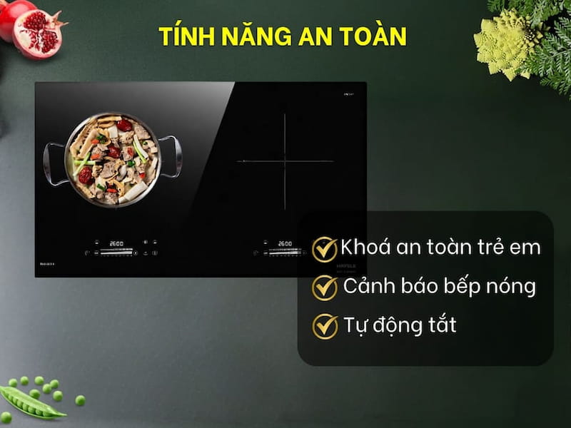 Bếp từ Hafele 2 vùng nấu HC-I7326B