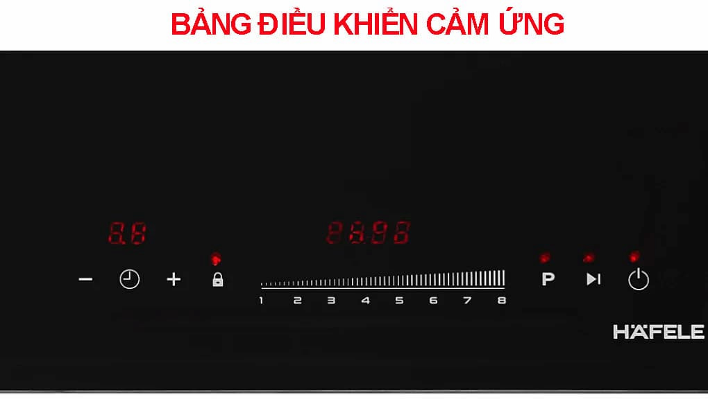 Bếp từ Hafele 2 vùng nấu HC-I2732A 536.61.726