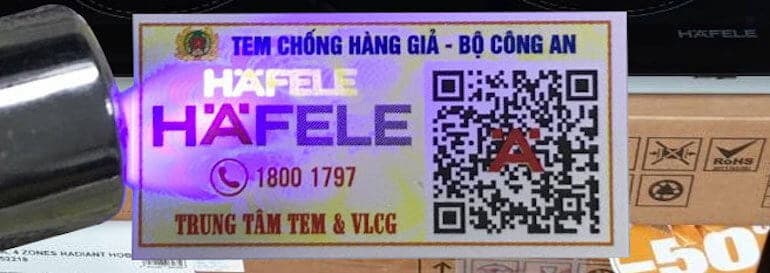 Bếp từ Hafele