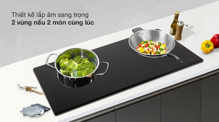 Bếp điện từ 2 vùng nấu Hafele HC-M772D 536.61.695