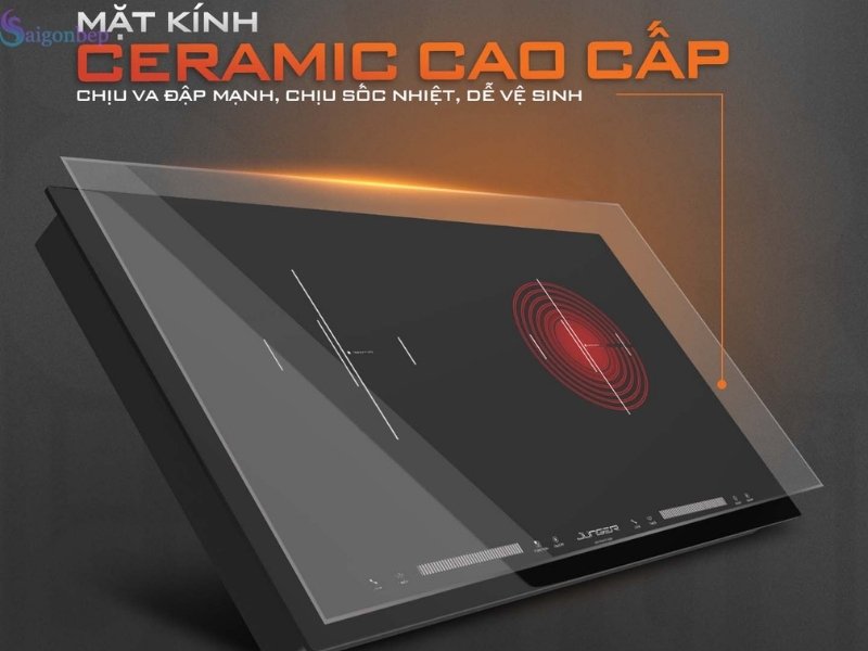 Mặt kính cao cấp chịu nhiệt và va đập