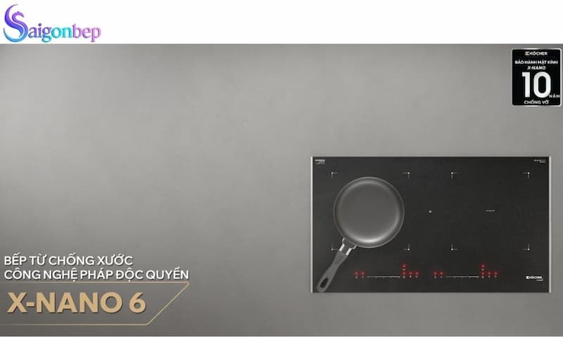 Bếp từ 2 vùng nấu Kocher X-NANO 6