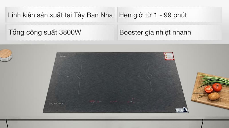 Bếp từ Malloca MH-02IS