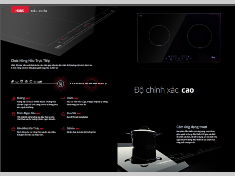 Chức năng của bếp từ Teka IZ - 8320HS