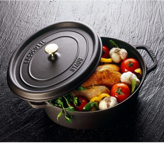 Bí mật nồi chảo gang Staub
