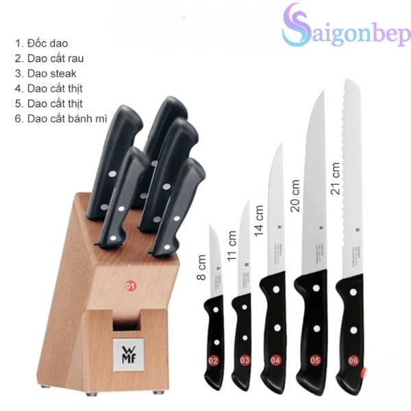 Bộ dao 6 món cao cấp WMF