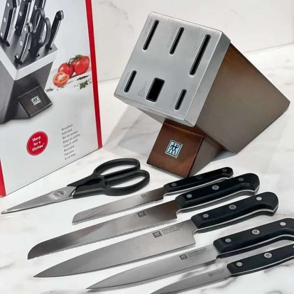 Bộ dao Zwilling Gourmet 7 món hộp tự mài 36133-000