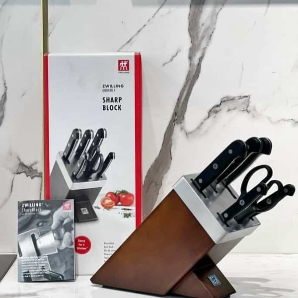 Bộ dao Zwilling Gourmet 7 món hộp tự mài 36133-000