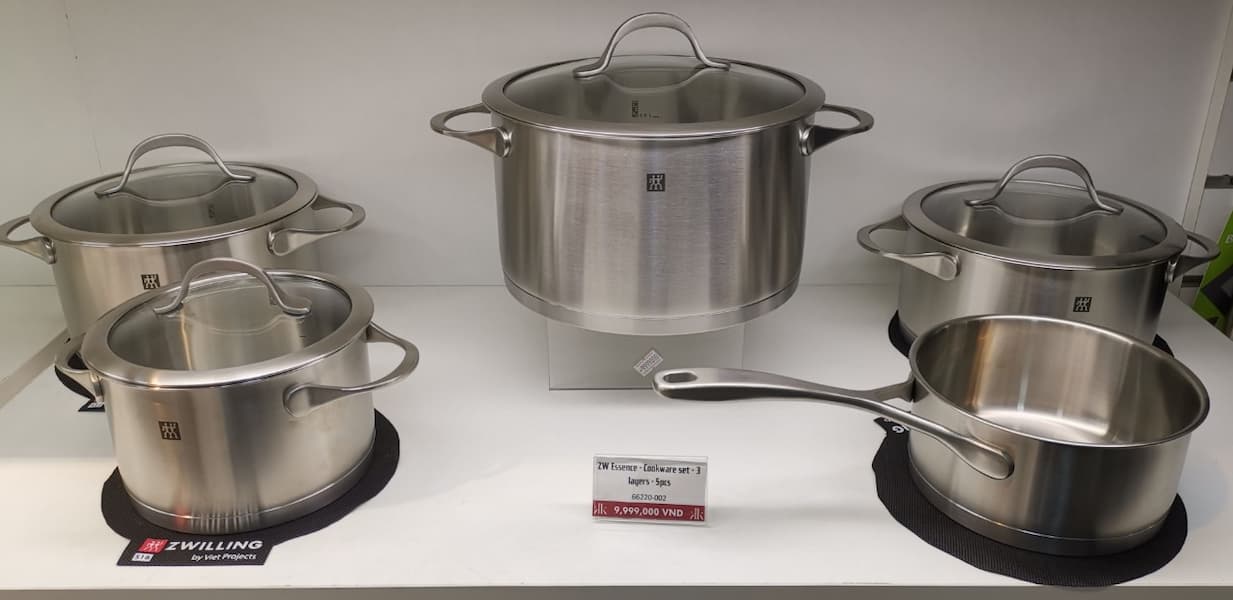 Bộ nồi 5 món Zwilling Essence