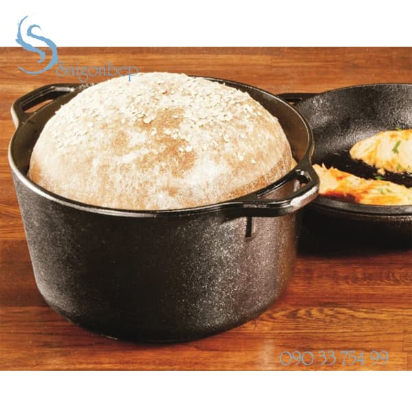 Bộ nồi chảo gang Lodge L8DD3