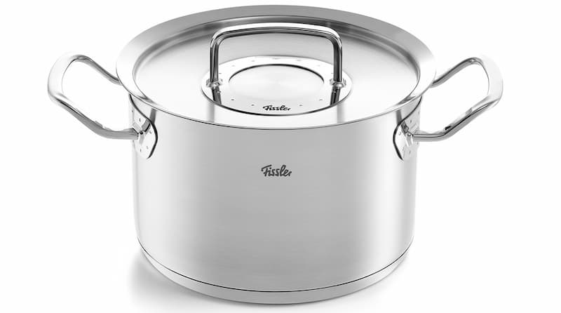 Bộ nồi Fissler Pure 5 món nắp inox có quánh