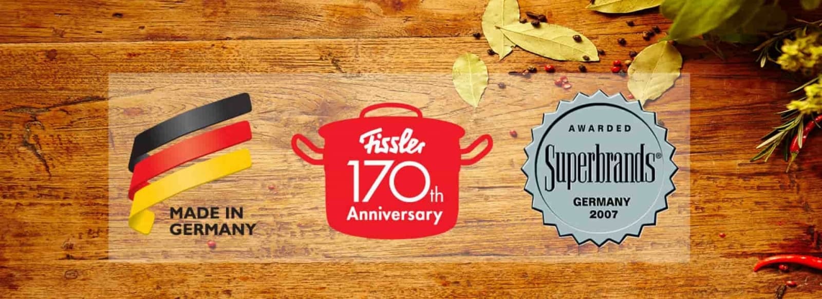 Bộ nồi Fissler Pure 5 món nắp inox có quánh