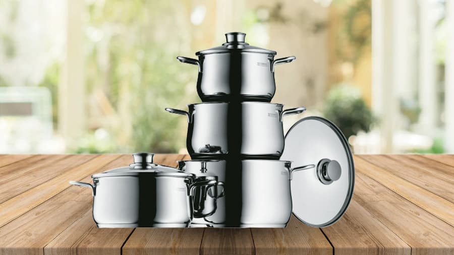 Bộ nồi từ 4 món WMF DIADEM PLUS 0730046040