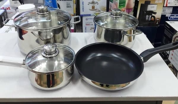 Bộ nồi từ 4 món WMF Diadem Plus 0730276040