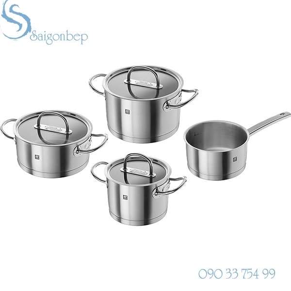 Bộ nồi từ 4 món Zwilling Prime 5 đáy