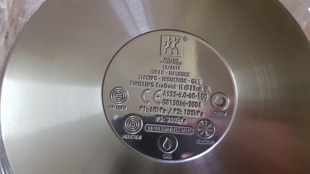 Nồi áp suất Zwilling EcoQuick 7 Lít