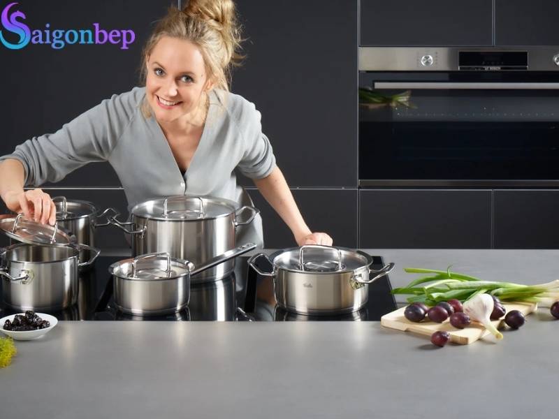 Bộ nồi từ Fissler Pro Collection 5 Inox