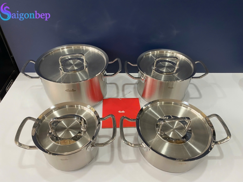 Bộ nồi từ Fissler Profi Collection 4 Inox