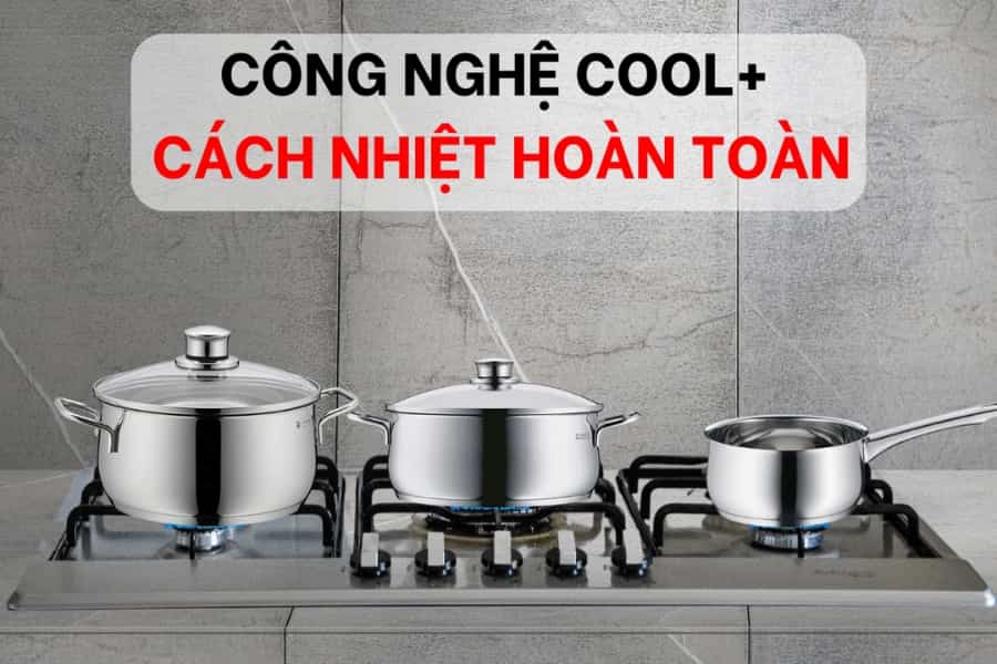 Bộ nồi WMF COOKWARE 3 món DIADEM PLUS 0730299990