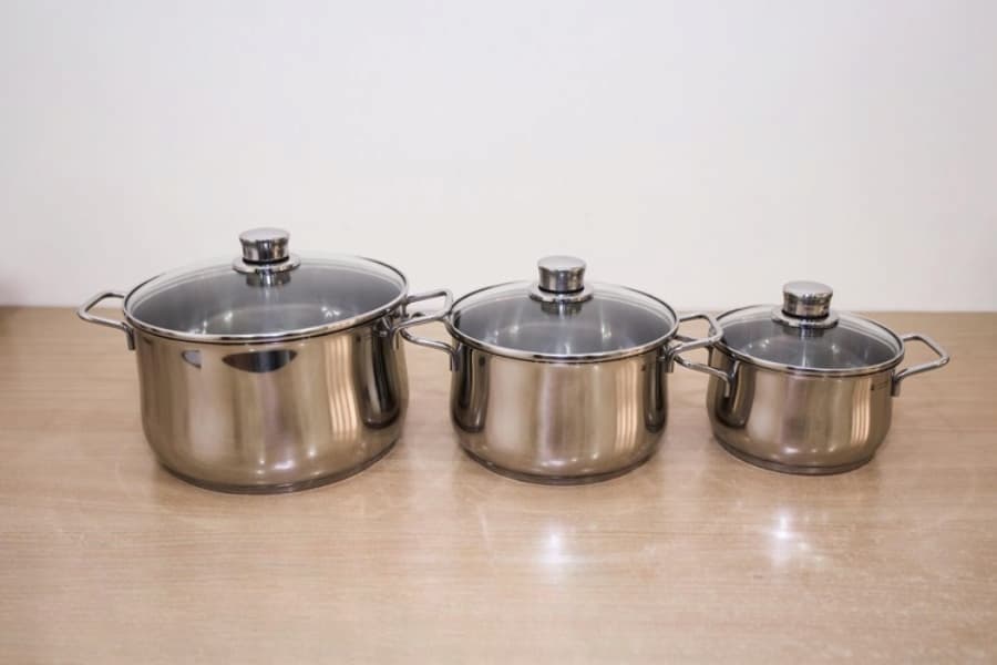 Bộ nồi WMF DIADEM PLUS 3 món COOKWARE SET 0730036040