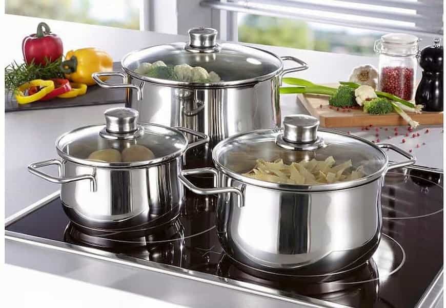 Bộ nồi WMF DIADEM PLUS 3 món COOKWARE SET 0730036040