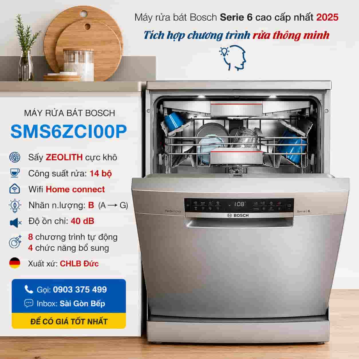 một model thuộc Bosch serie 6